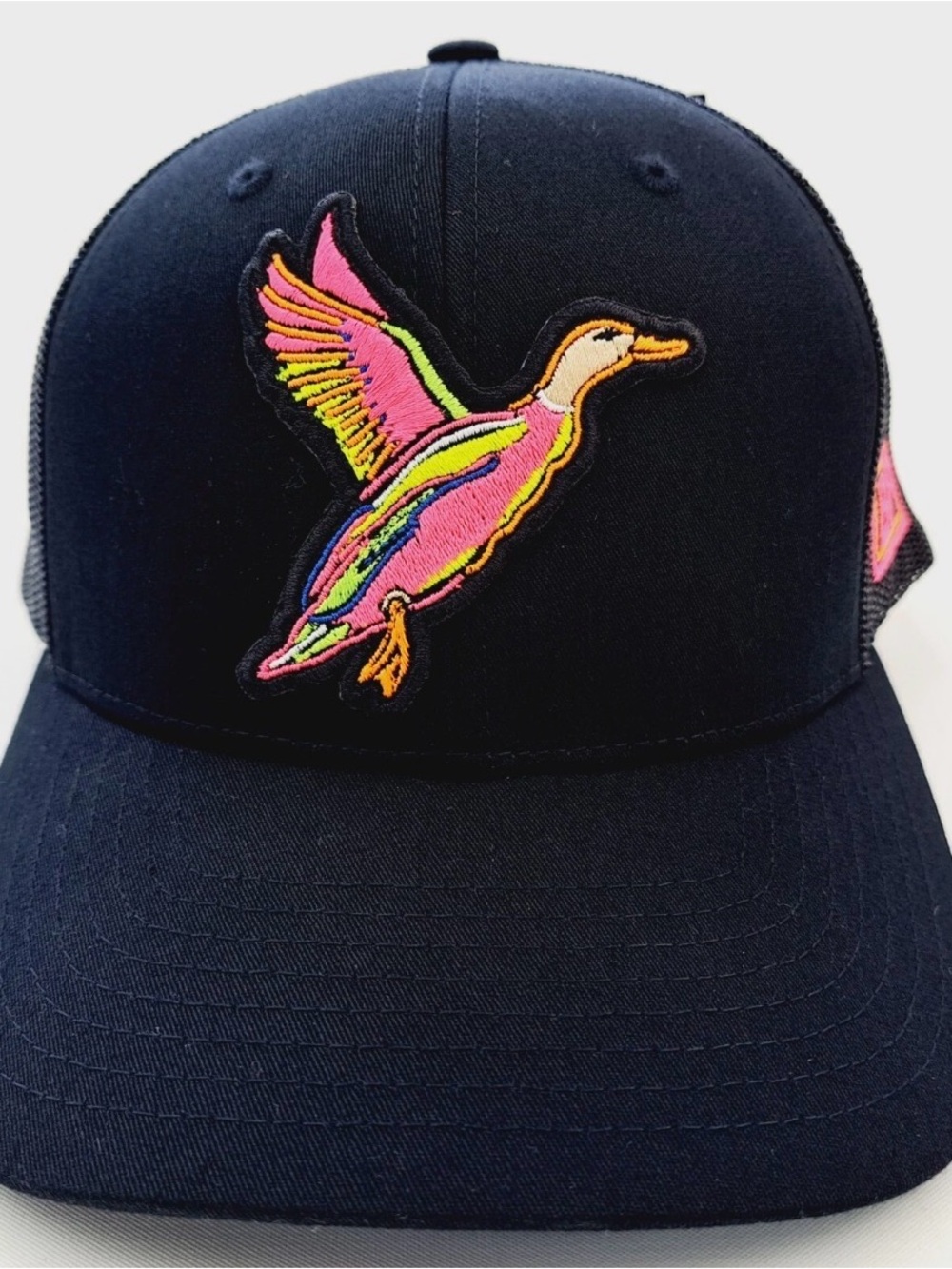 Black Pond Duck Hunting Water Foul Mesh Snapback Richardson 112 Cap Hat